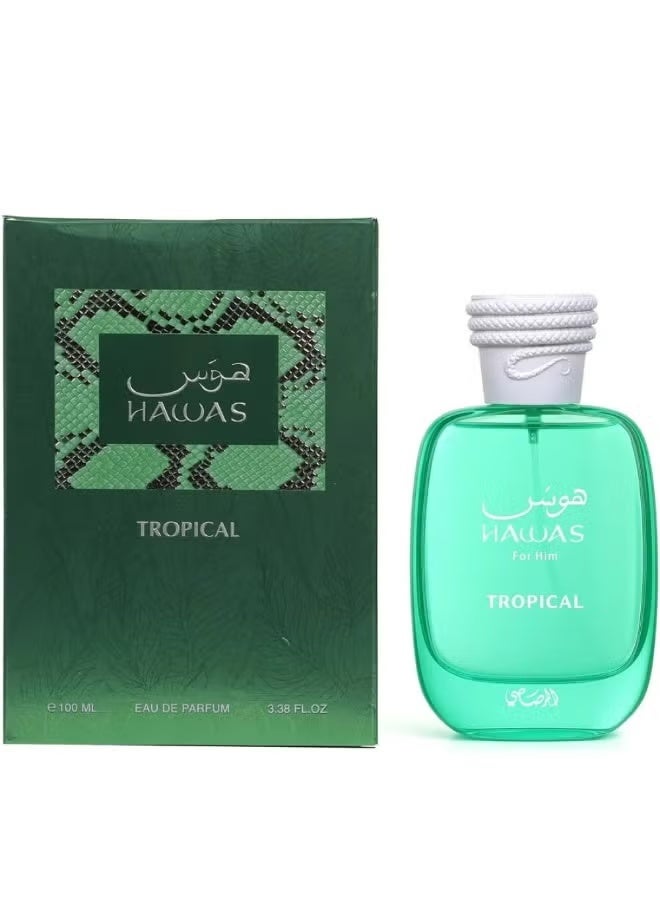 Rasasi Hoss Tropical Eau de Perfume 100ml